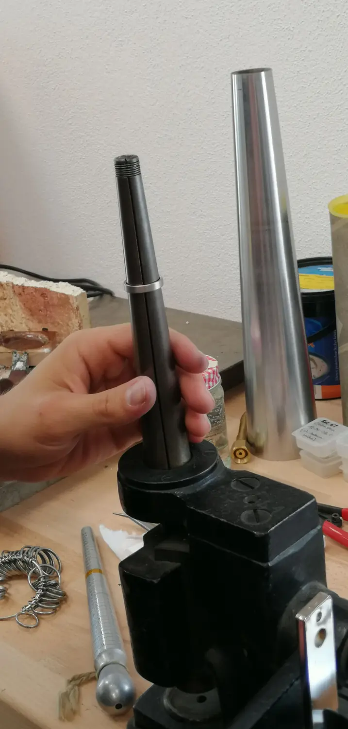Einblick in einen Trauringkurs im Atelier Andreas Jordan